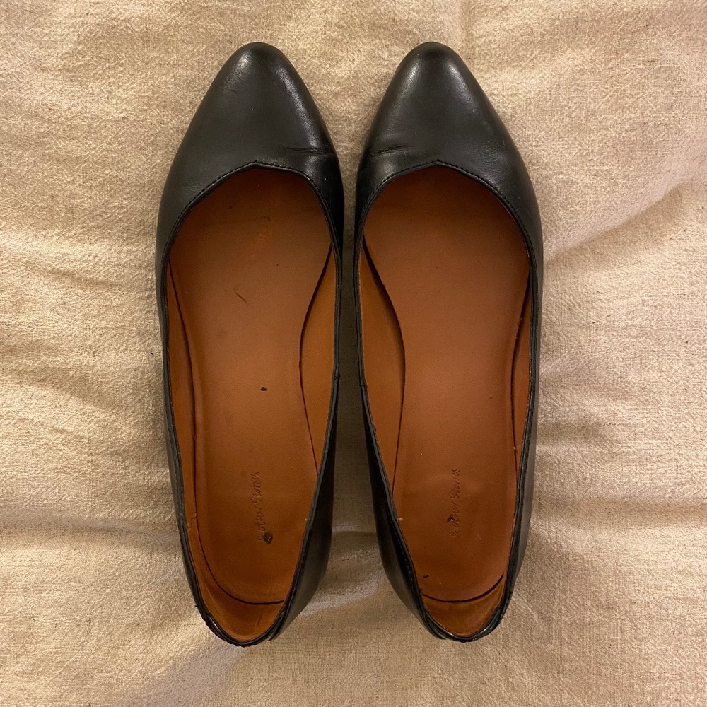 & Other Stories Black Flats